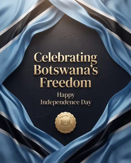 botswana independence day 2026 instagram banner