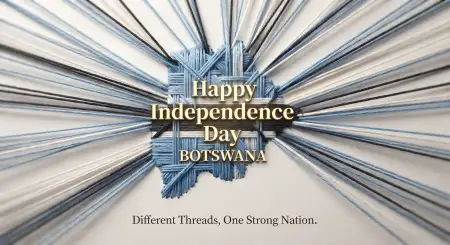 botswana independence day 2026 wishes design