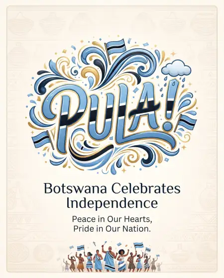 botswana independence day traditional celebration