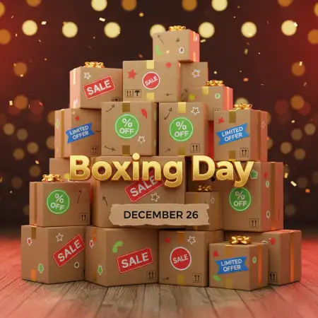 Free Boxing Day Outline Icons Background Background Download