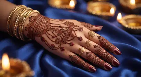 bridal karwa chauth full hand mehndi design - Bridal Karwa Chauth Mehndi Design 2026 Free Download