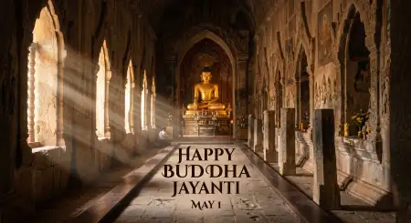 Free Buddha Jayanti 2026 Calm Aesthetic Images Background Image Download