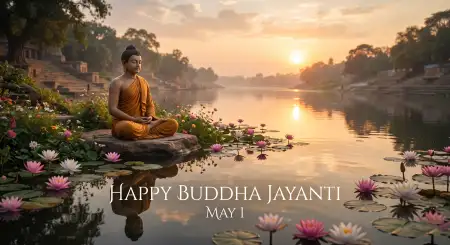 Free Buddha Jayanti 2026 Lotus Background Hd Background Image Download
