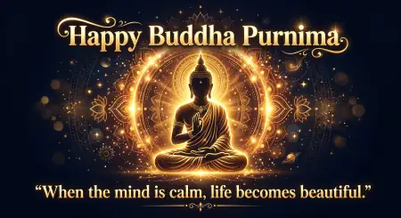Buddha Purnima 2026 Evening Wishes Quotes Images - Free Happy Buddha Purnima Wishes 2026 Download