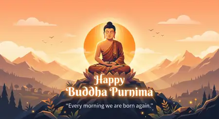 Buddha Purnima 2026 Good Morning Wishes Images - Free Happy Buddha Purnima Wishes 2026 Download