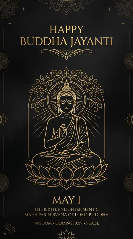 buddha purnima 2026 minimal design ideas
