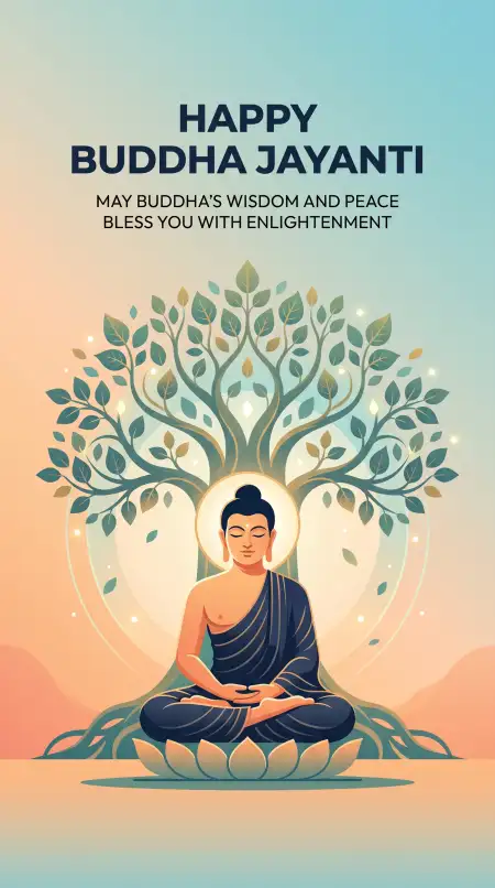 buddha purnima 2026 vector art free
