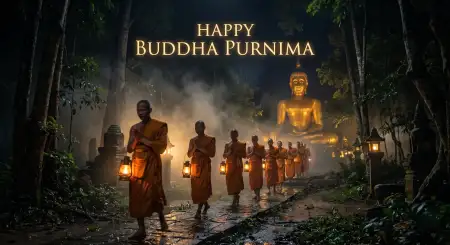 Buddha Purnima 2026 Wishes For Instagram Reels - Free Happy Buddha Purnima Wishes 2026 Download