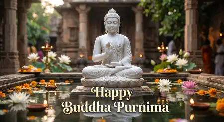 Buddha Purnima Wishes In Hindi 2026 Images - Free Happy Buddha Purnima Wishes 2026 Download