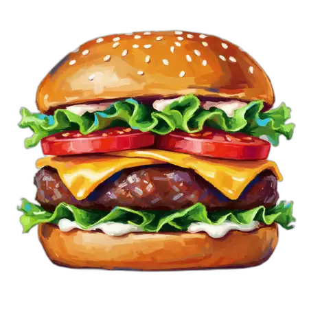 Free Burger Png Illustration PNG Image Download
