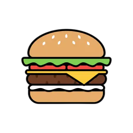 Free Burger Png Logo Design Use PNG Image Download