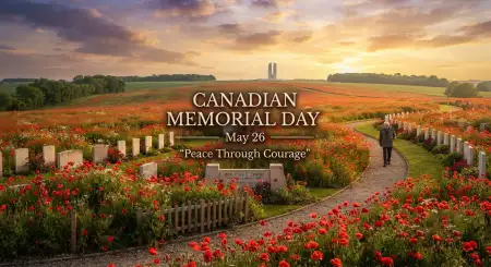 Canadian Memorial Day Commemorative Wallpaper - Free Canadian Memorial Day Download