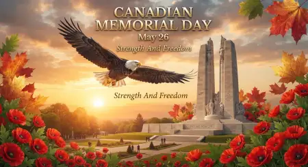 Canadian Memorial Day Greeting Card - Free Canadian Memorial Day Download