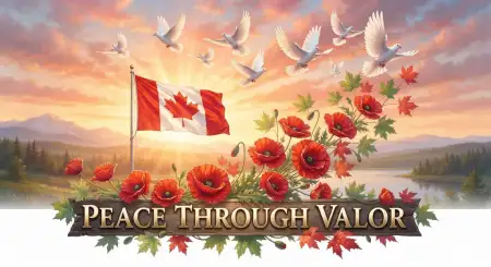 Canadian Memorial Day Remembrance Banner - Free Canadian Memorial Day Download