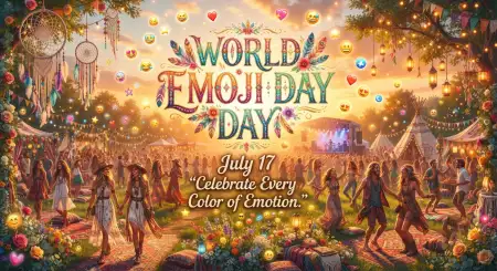Cartoon Emoji Day Poster - Free World Emoji Day Poster 2026 Download