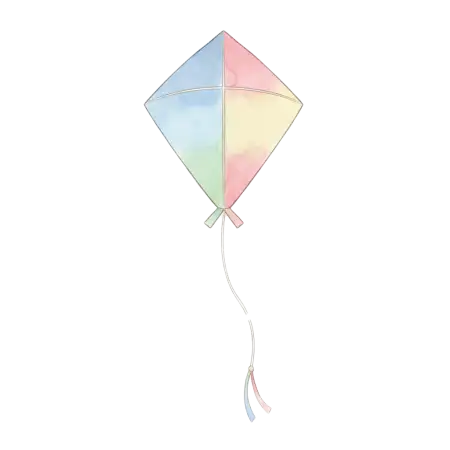 Cartoon Kite Png Transparent For Kids - Free Kite Png Download
