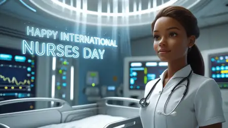 Celebration Ideas With Message For International Nurses Day - Free Related Appy Iinternational Nurses Day Image