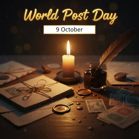 Celebration Of World Post Day In School - Free World Post Day Download