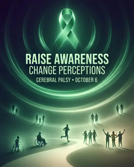 cerebral palsy awareness abstract background 2026 - Cerebral Palsy Awareness And Acceptance 2026