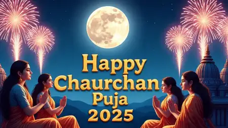 Chaurchan Puja 2025 Decoration Ideas At Home - Free Chaurchan Puja 2025 Download