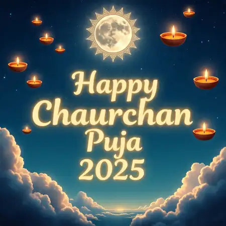 Chaurchan Puja 2025 Festival Wallpapers Free - Free Wallpaper Download