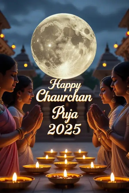 Chaurchan Puja 2025 Moon Worship Festival - Free Festival Download