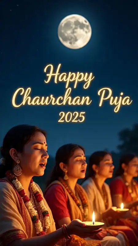 Chaurchan Puja 2025 Women Fasting Images - Free Puja Images Download