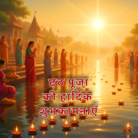 Free Chhath Puja Ke Liye Bhakti Message In Hindi Background Download
