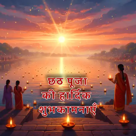 Free Chhath Puja Par Hindi Status Background Download