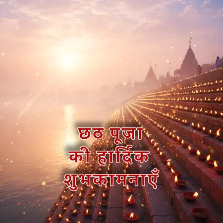Free Chhath Puja Par Likha Hua Shubh Sandesh Hindi Me Background Download