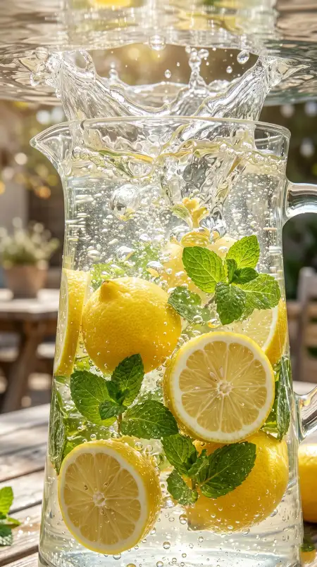 Chilled Lemon Juice Glass Background - Free Lemon Juice Background Download