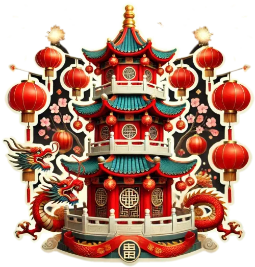 chinese new year png lantern illustration