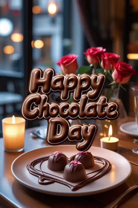 Chocolate Day DP For WhatsApp - Free Happy World Chocolate Day Download