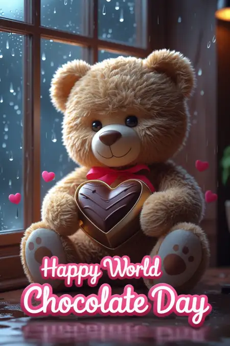 Chocolate Day Love Shayari With Image - Free Happy World Chocolate Day Download