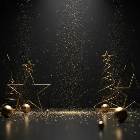 Christmas Background Hd With Christmas Tree Lights - Free Christmas Background Hd Download