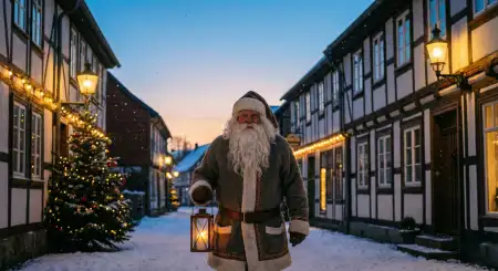 Christmas Background With Santa Claus Hd Wallpaper - Free Christmas Background With Santa Claus Download