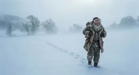 Christmas Background With Santa Claus Mobile Wallpaper - Free Christmas Background With Santa Claus Download