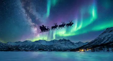 Christmas Background With Santa Claus Ultra Hd - Free Christmas Background With Santa Claus Download