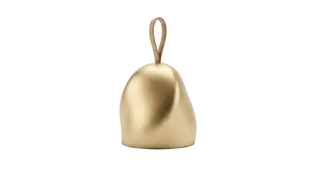 Free Christmas Bell Ornament Png Clean Background PNG Image Download