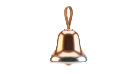 Free Christmas Bell Png For Digital Scrapbooking PNG Image Download