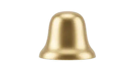 Free Christmas Bell Png With Bow Transparent PNG Image Download