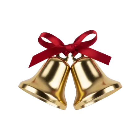 Free Christmas Bell Png PNG Image Download