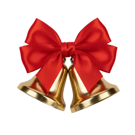Free Christmas Bells Png For Invitation Card PNG Image Download