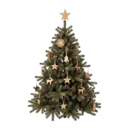 Free Christmas Tree PNG Silhouette PNG Image Download