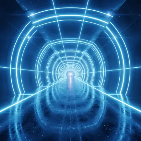 Cinematic Blue YouTube Thumbnail Background 8K HDR - Free Blue Download