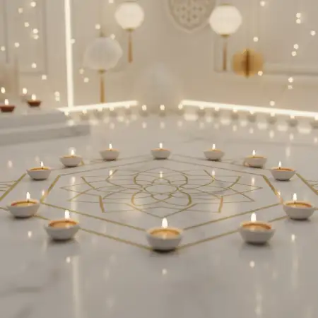 Free Cinematic Diwali Background With Hdr Glow Background Download