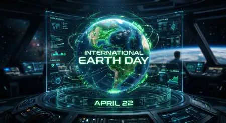 Free Cinematic Earth Day 2026 Background Image Download