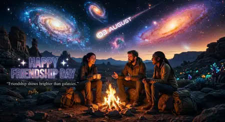 Free Cinematic Friendship Day 2026 Social Media Artwork Image Download