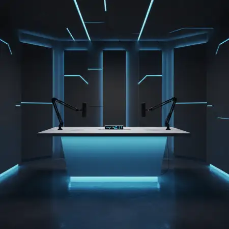 Cinematic Podcast Studio Background Hd - Free Podcast Studio Background Download