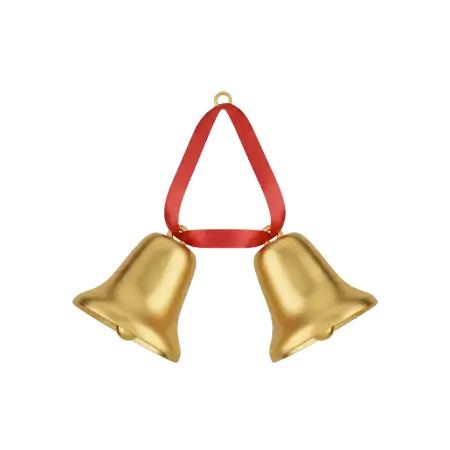 Free Classic Christmas Jingle Bell Png PNG Image Download